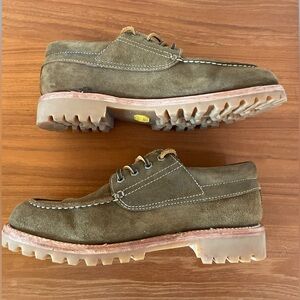 Taylorstitch the ridge moc M10.5 golden brown waxed suede